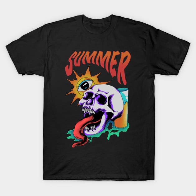 Summer T-Shirt by Apxwr